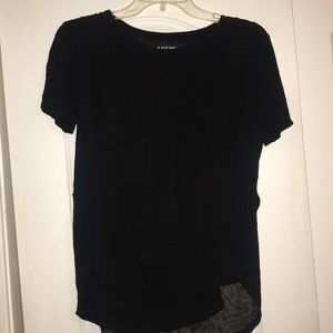 Simple black short sleeve shirt